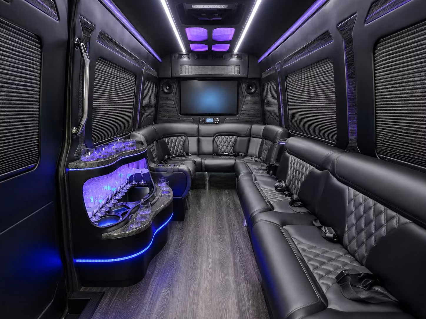 corporate event bus rentals for des moines team building and company outings