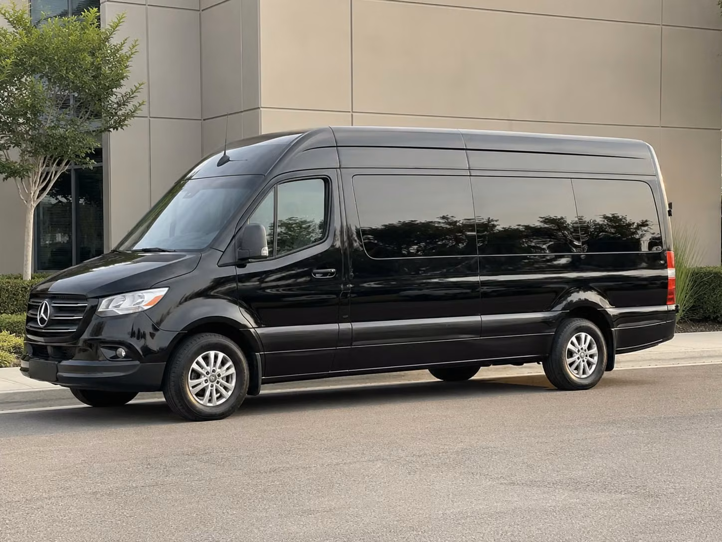 sprinter van with driver